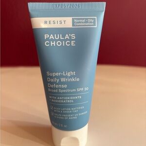 Paula's Choice Moisturizer SPF 30 New 2 ounces travel size